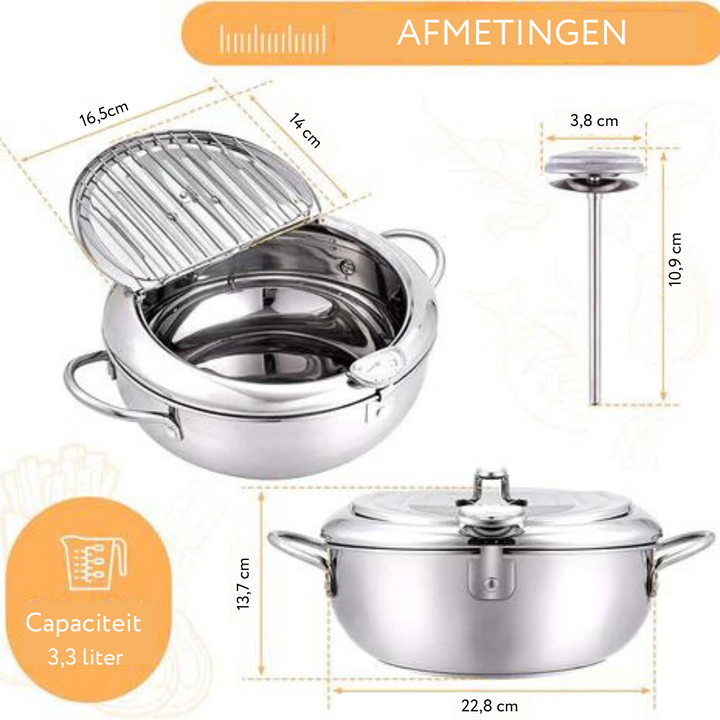 FryMaster - Fritøs med presis temperaturkontroll Luvikno