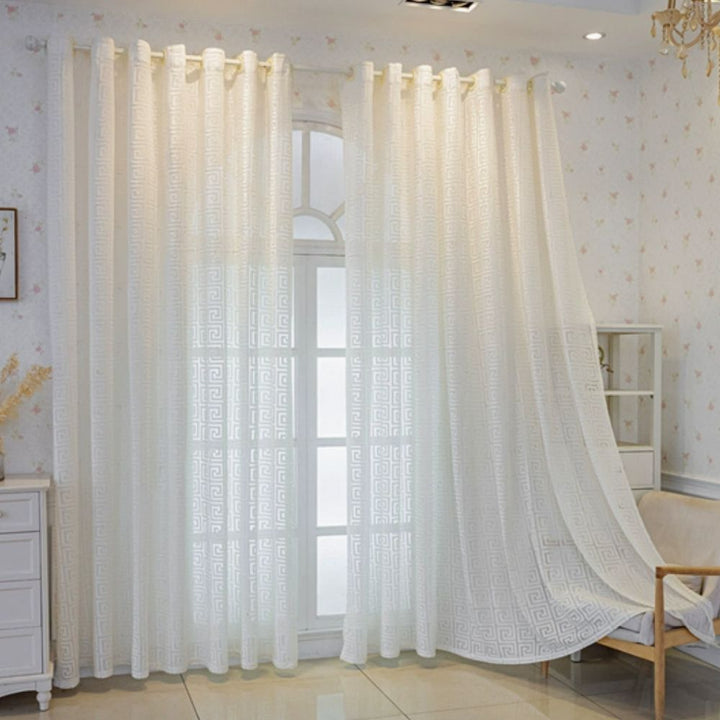 Luvikno | Imperial Maze Broderte Gardin