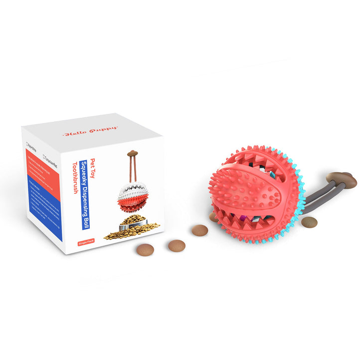 Rope Suction Tug Toy – Matpakkende Kvalball for Hunder (Type A) Luvikno