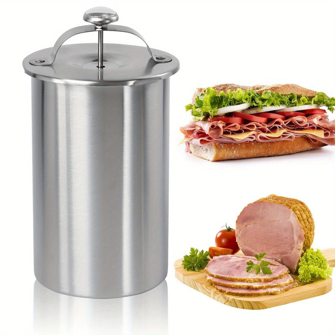 DeliCraft - Luksus Rustfritt Stål Hammer for Kreative Luvikno