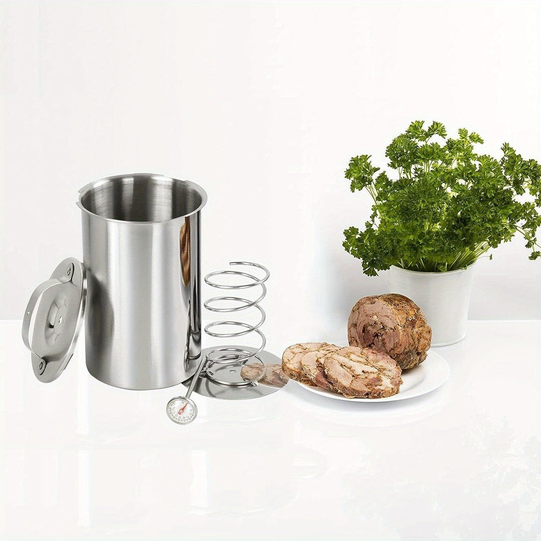 DeliCraft - Luksus Rustfritt Stål Hammer for Kreative Luvikno