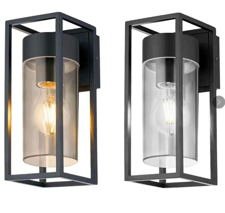 LumiGlass - Elegant Glass Vegglampe for Atmosfærisk Belysning Luvikno