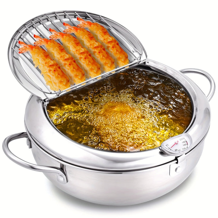 ThermaFryer - Premium Fritøs med Temperaturkontroll Luvikno