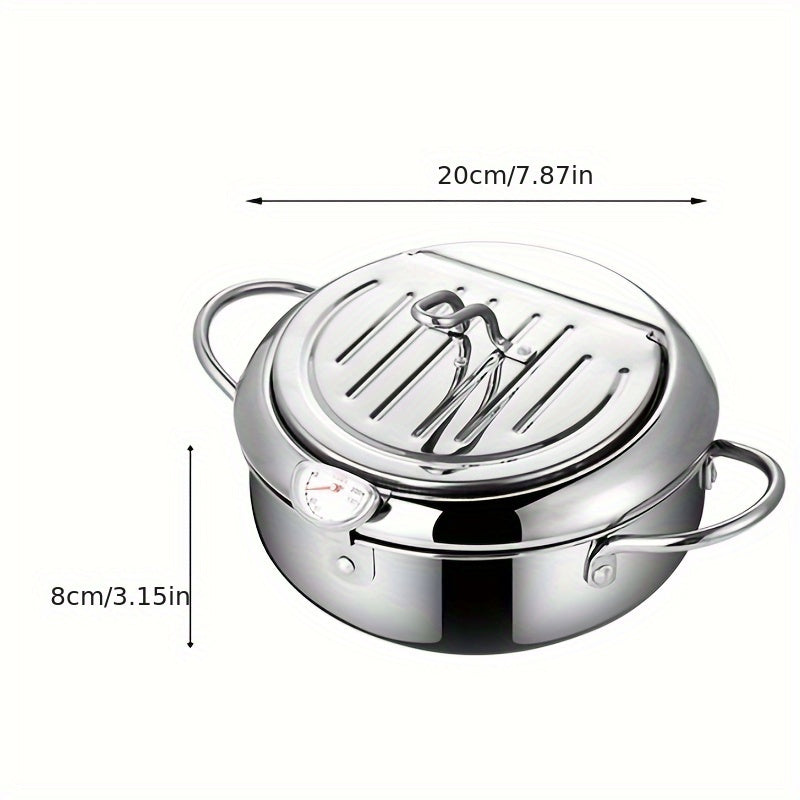 ThermaFryer - Premium Fritøs med Temperaturkontroll Luvikno