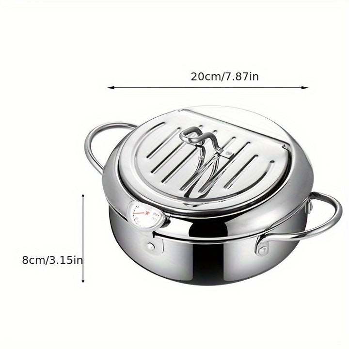 ThermaFryer - Premium Fritøs med Temperaturkontroll Luvikno
