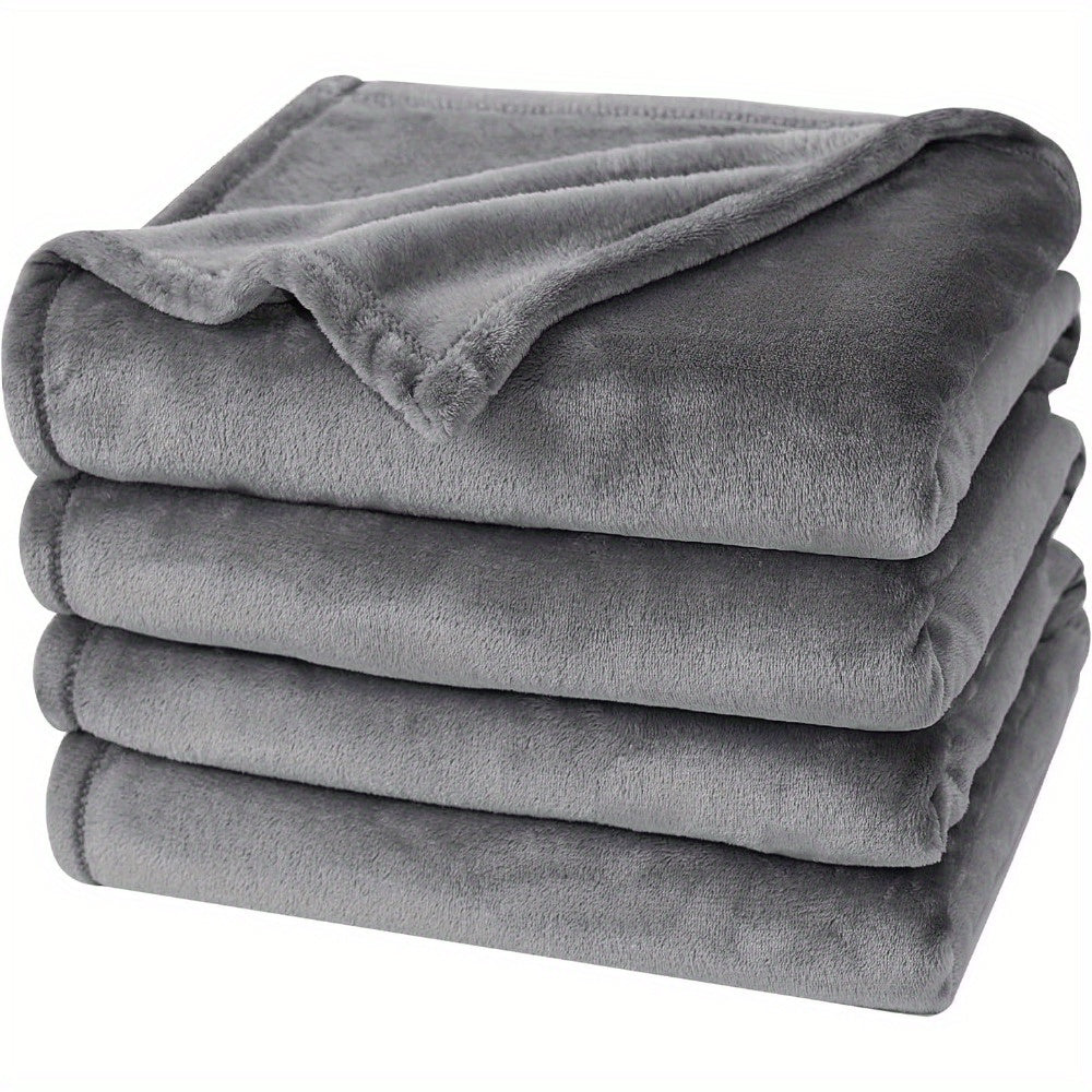 UltraSoft Fleece Teppel – Luksus Vendbar for Hver Sesong Luvikno