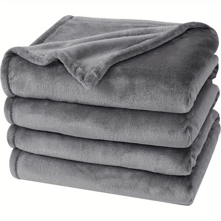 UltraSoft Fleece Teppel – Luksus Vendbar for Hver Sesong Luvikno
