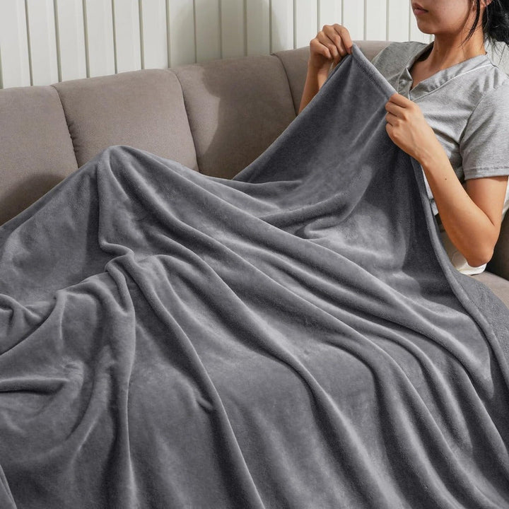 UltraSoft Fleece Teppel – Luksus Vendbar for Hver Sesong Luvikno
