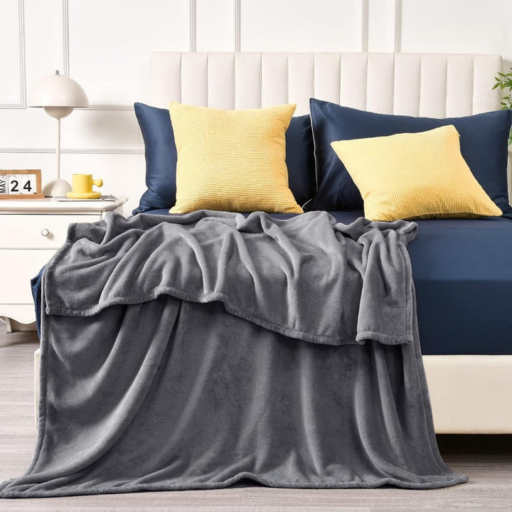 UltraSoft Fleece Teppel – Luksus Vendbar for Hver Sesong Luvikno