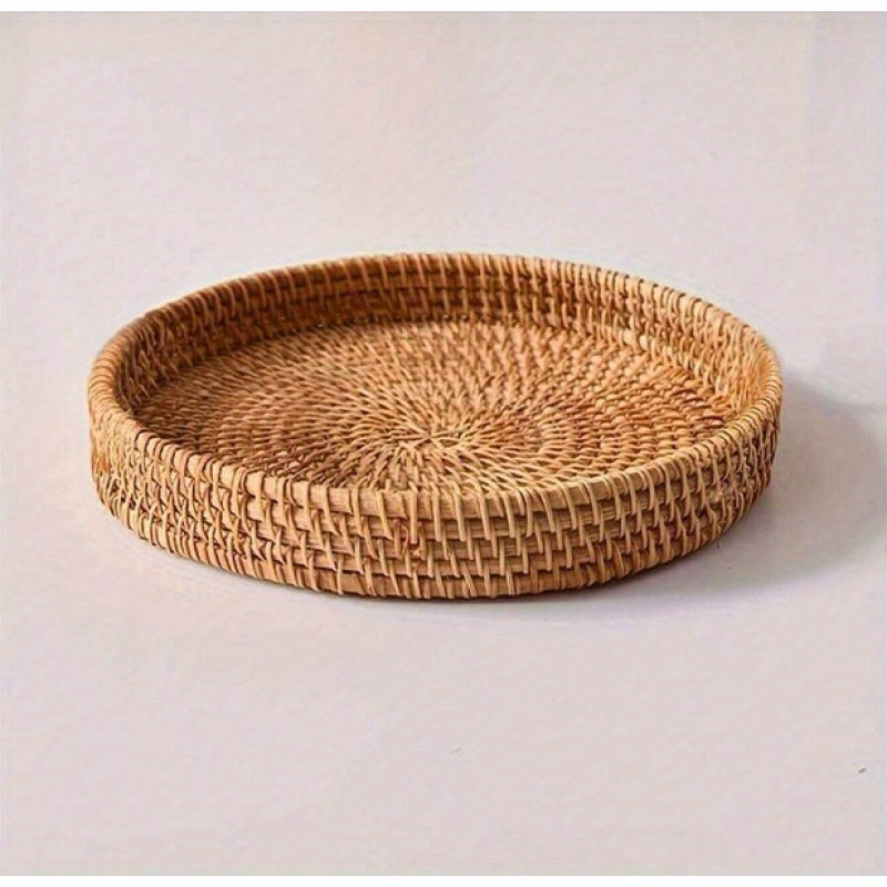 RattanCharm - Elegant Håndlaget Rattan Serveringsbolle Luvikno
