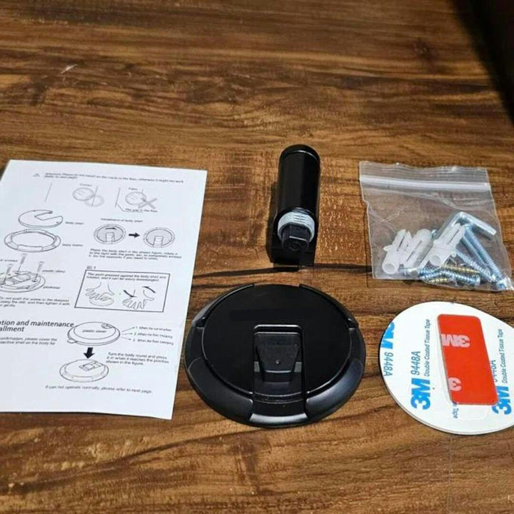 Luvikno | HoldMate Magnetisk Dørstopper – Ingen boring, Sterk grep & Elegant design