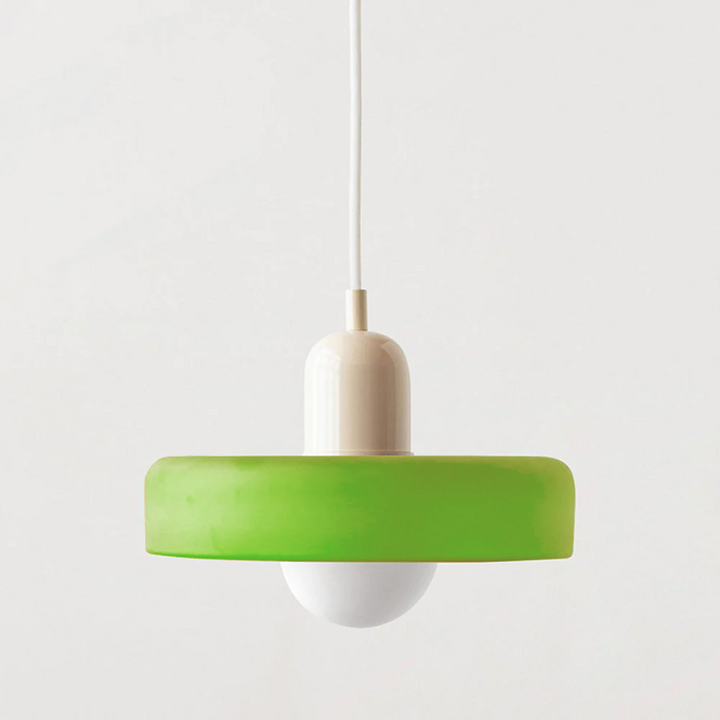 Farget glasspendellampe - BauLume | Luvikno