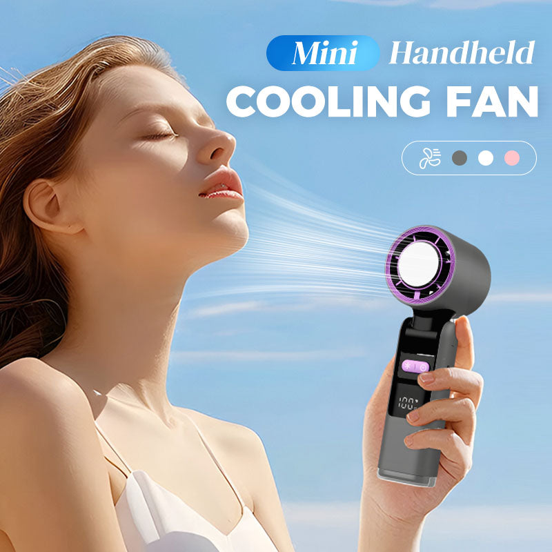 BreezeGo Mini-Håndholdt Vifte | Luvikno
