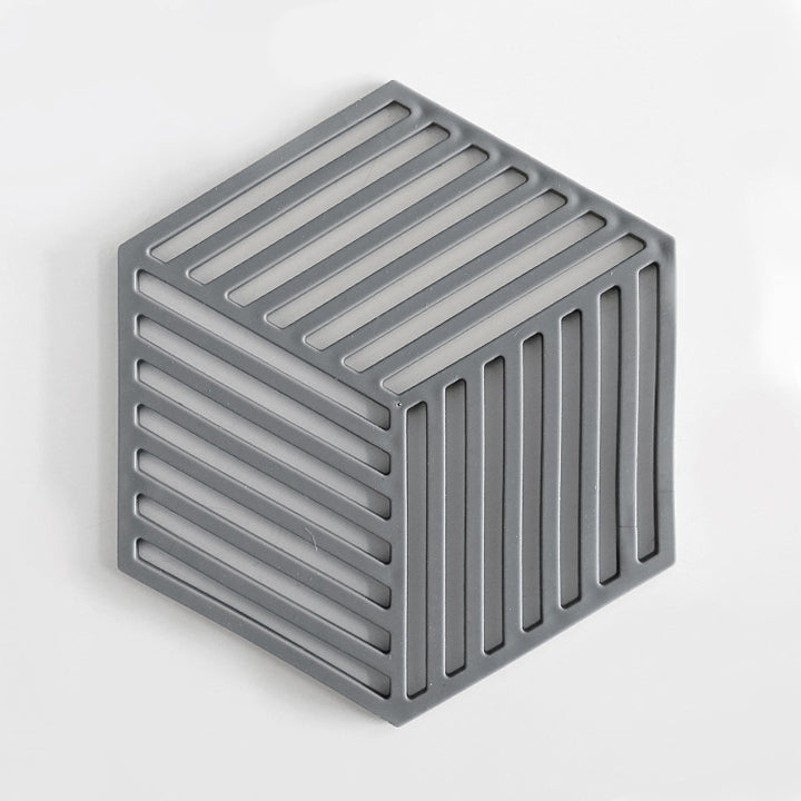 Unisex Silikon Coaster med geometrisk design Luvikno
