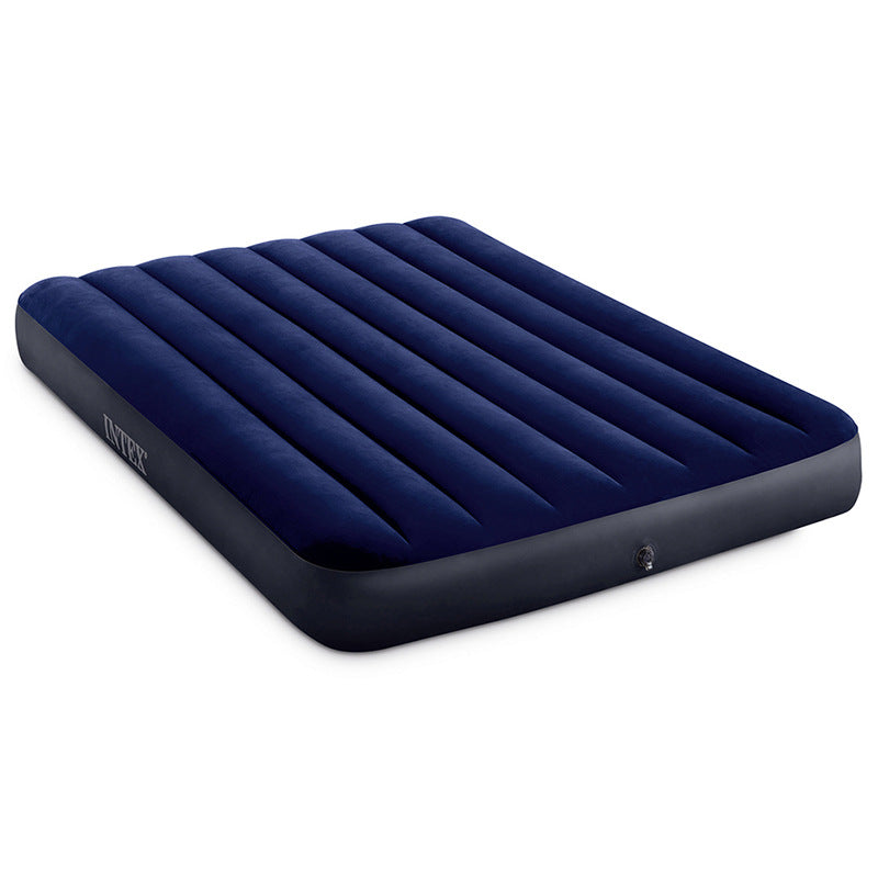 Dame Inflatable Comfort Mattress med Ergonomisk Hode Støtte Luvikno