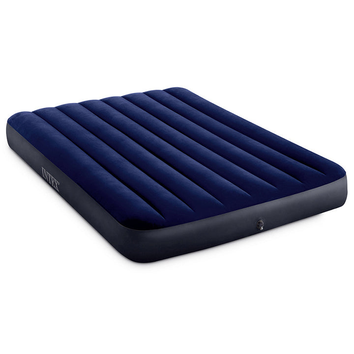 Dame Inflatable Comfort Mattress med Ergonomisk Hode Støtte Luvikno