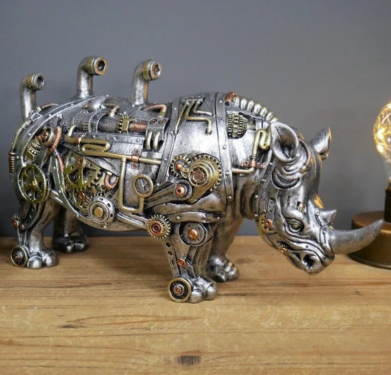 SteampunkBeasts - K kreative mekaniske dyr for dekorasjon Luvikno