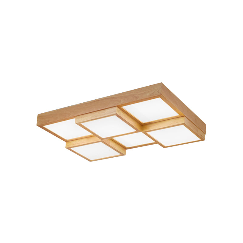 Luvikno | RusticGlow Pendellampe - Flere lamper laget av naturlig tre