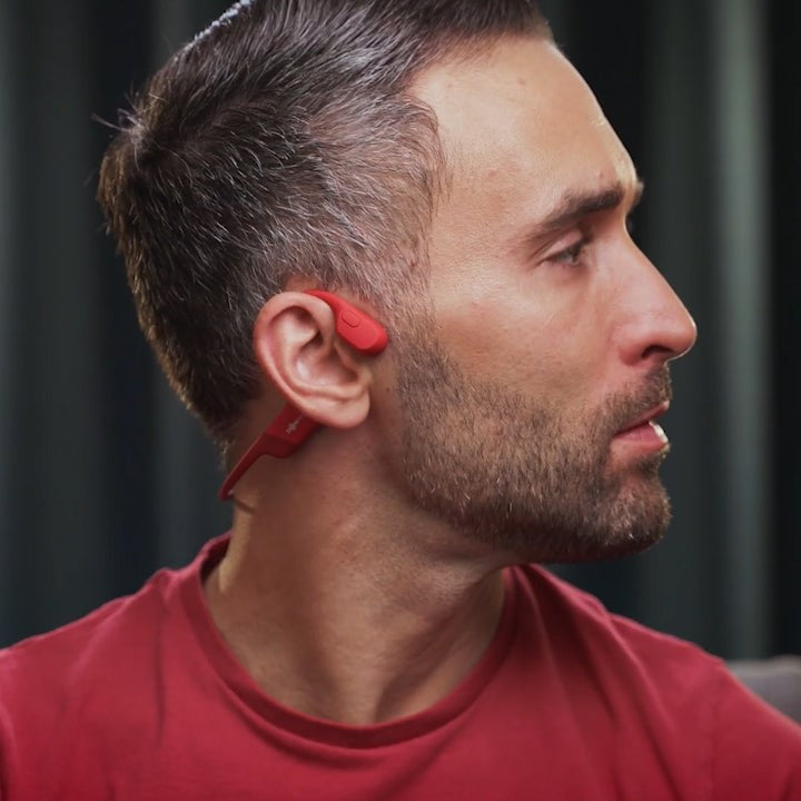 Nye vanntette bone conduction hodetelefoner stereo Bluetooth trådløs Luvikno