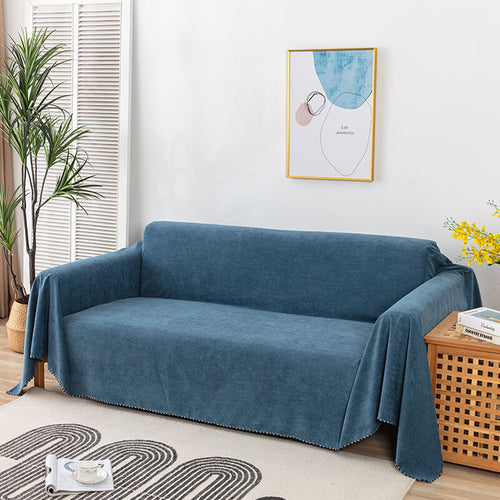 Premium vanntette sofa kastet dekke med jacquard kant | Luvikno