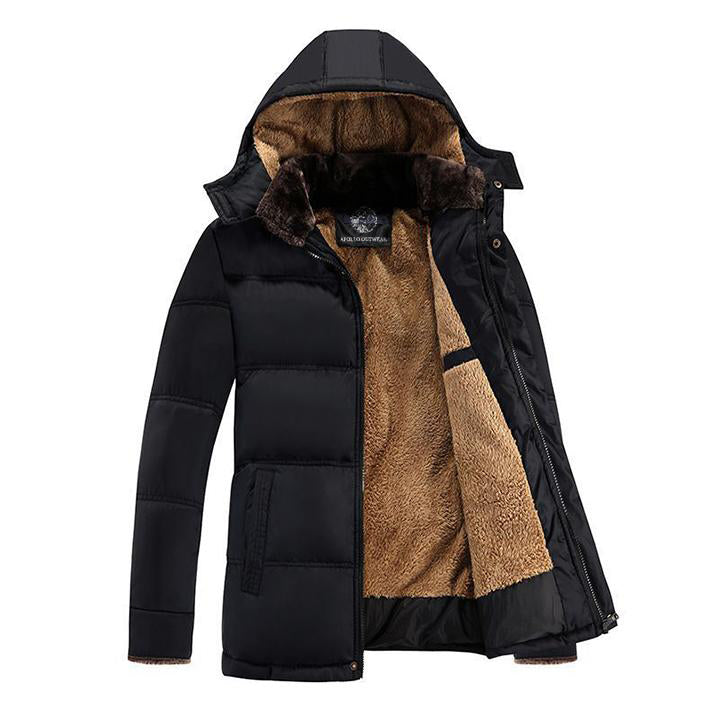 Luvik | Fleece Parka - Stilig vinterjakke med unikt design