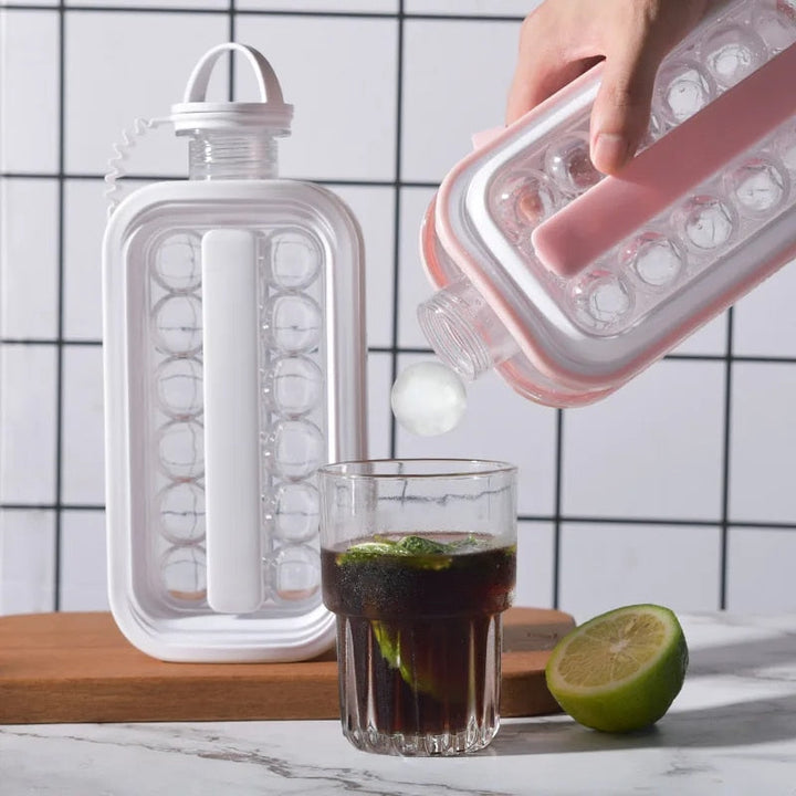 Plassbesparende isbitmaker for forfriskende delikatesser hjemme | Luvikno