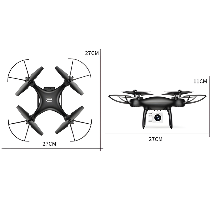 Drone Kamera 4K UHD GPS 5G FPV Falt Profesjonell Quadcopter Luvikno