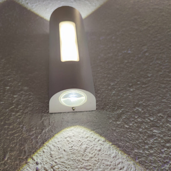 Moderne Minimalistisk Sylinderformet Design LED Utendørs Dekorativ Vegglampe | Luvikno