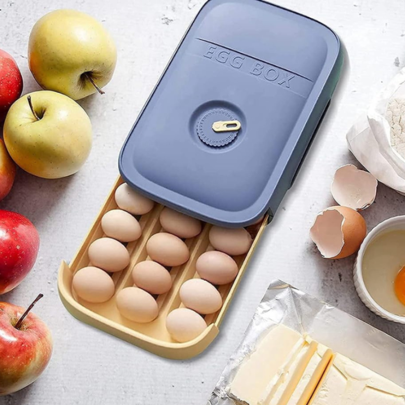 Luvikno | EggSafe Organizer - Stilig oppbevaringsboks for egg