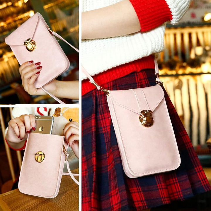 Touchable PU skinnlommebok | Luvikno