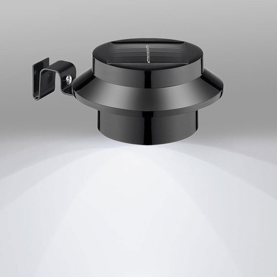 Solar Cylinder LED Utendørs Vanntett Gjerde Vegglampe | Luvikno