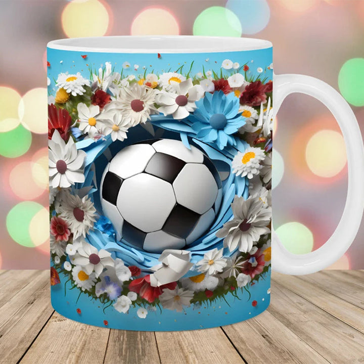 Ball Print Mug | Luvikno