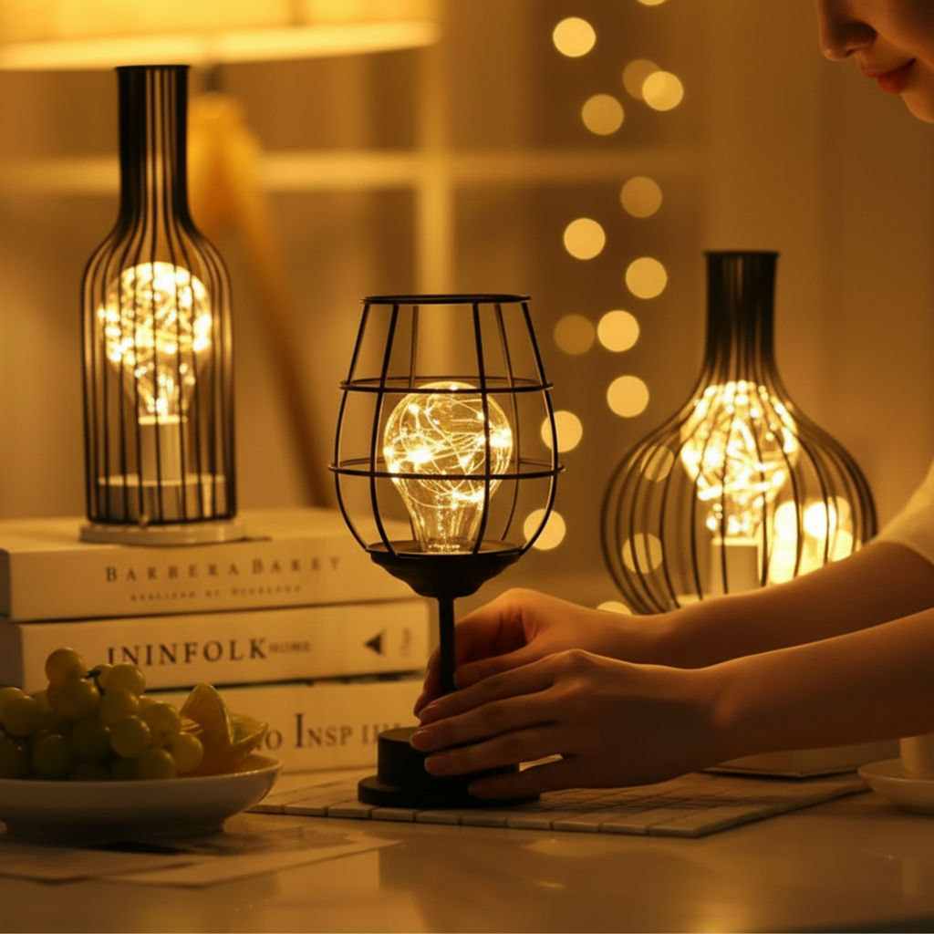 Luvikno | Velora Luxe Trådløse LED-lamper For Hjem og Kontor