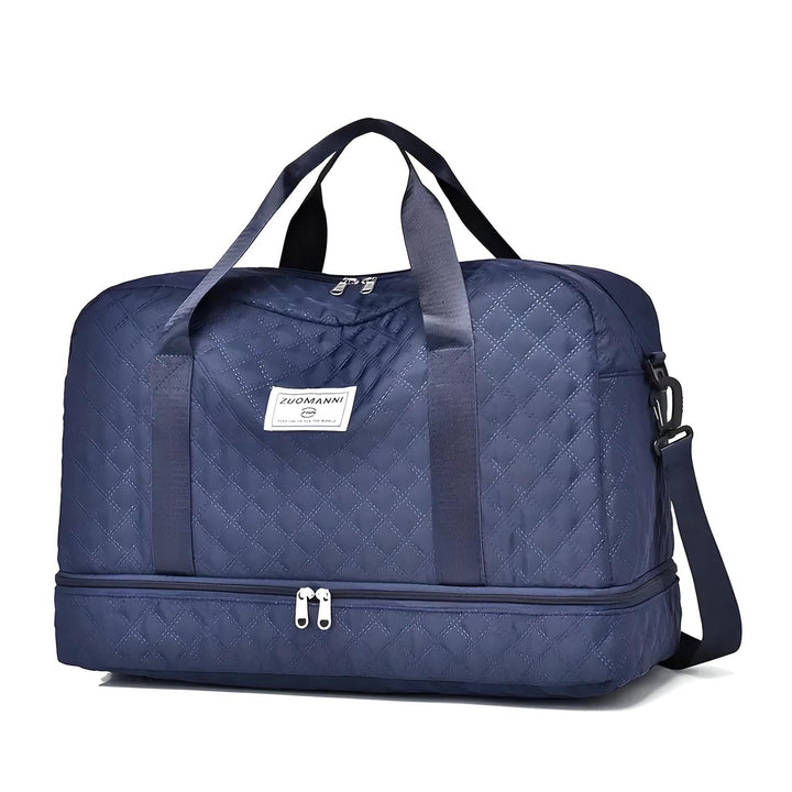 Luvikno | Romslig Weekend Duffel Bag | Vanntett, Multikompartments & Ideal for Korte Turer og Treningsøkter
