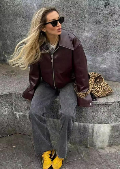 Luvik | Keinonahka Vetoketjuhuppari - Vaivaton Edge