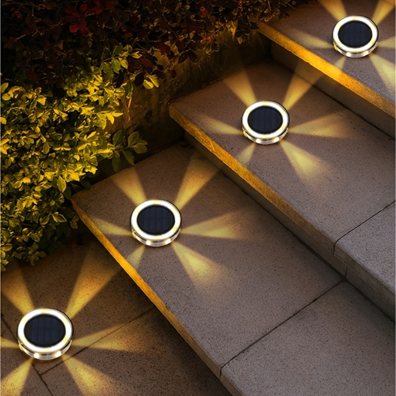 SolarGlow – 6 LED Hagebelysning Utendørs | Luvikno