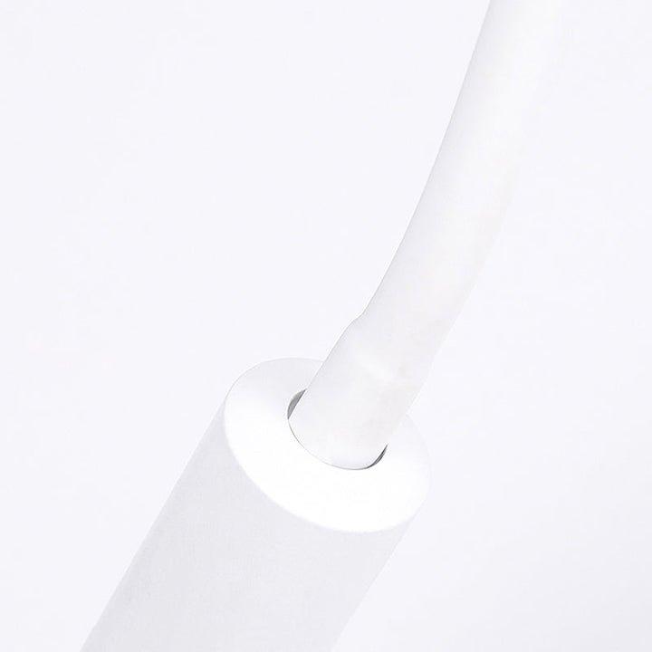Justerbar sylinder lesing vegglampe moderne silikon og metall LED svart/hvit sconce lampe | Luvikno
