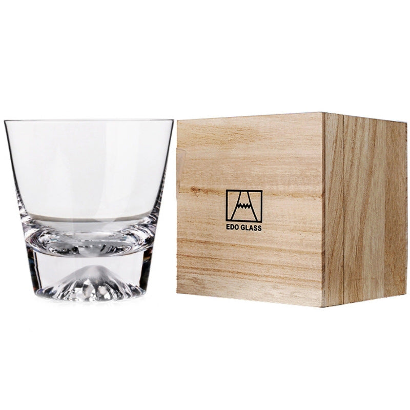 Japanske Mount Fuji Whisky Glass Set (Snow Peak Edition) | Luvikno