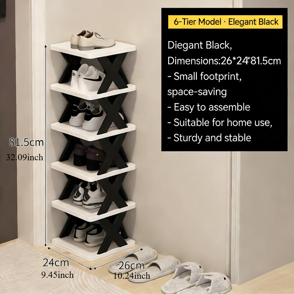 Narrow Shoe Rack Tower | Luvikno