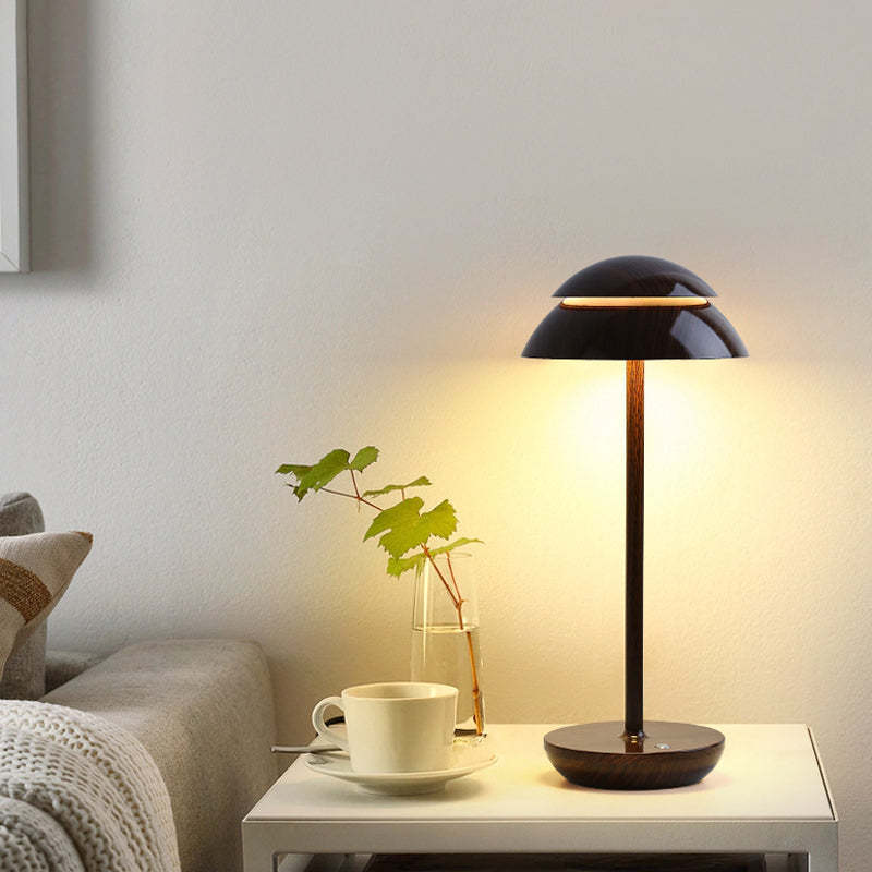 Luvikno | Aurelia Noire - Oppladbar trådløs bordlampe med innebygd LED-belysning og batteri