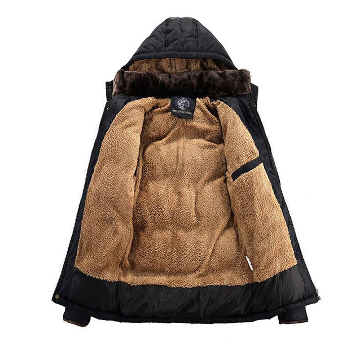 Luvik | Fleece Parka - Stilig vinterjakke med unikt design
