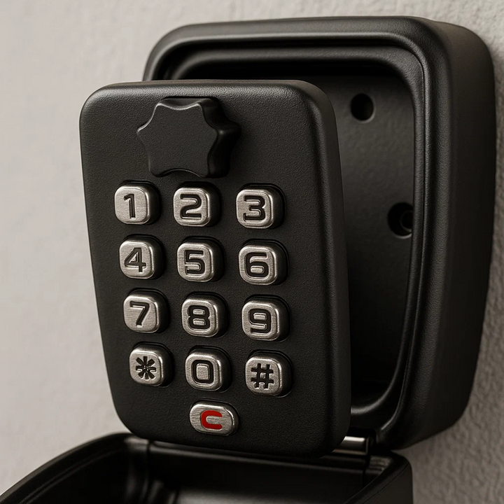 KeyGuard Utendørs Safe – Værbestandig Veggmontert Nøkkelboks | Luvikno