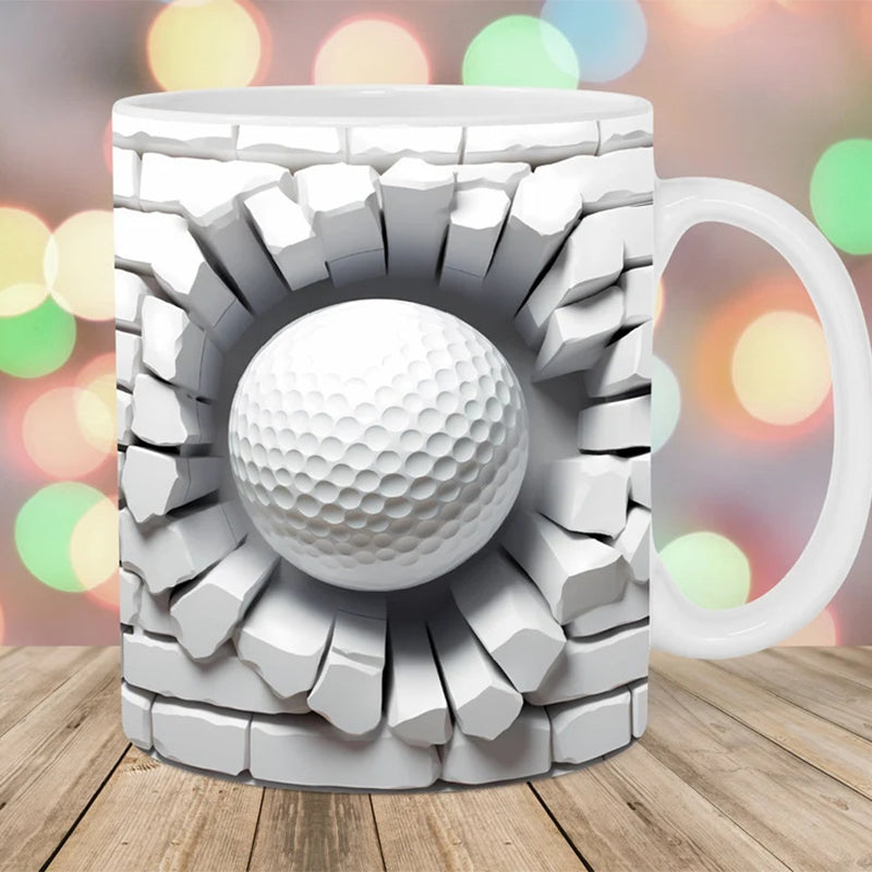 Ball Print Mug | Luvikno