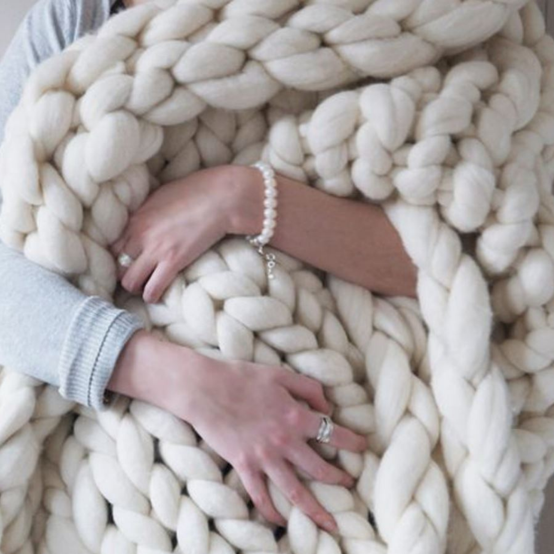 WinterVibe DIY Teppe - Unikt og Komfortabelt for Vinteren Luvikno