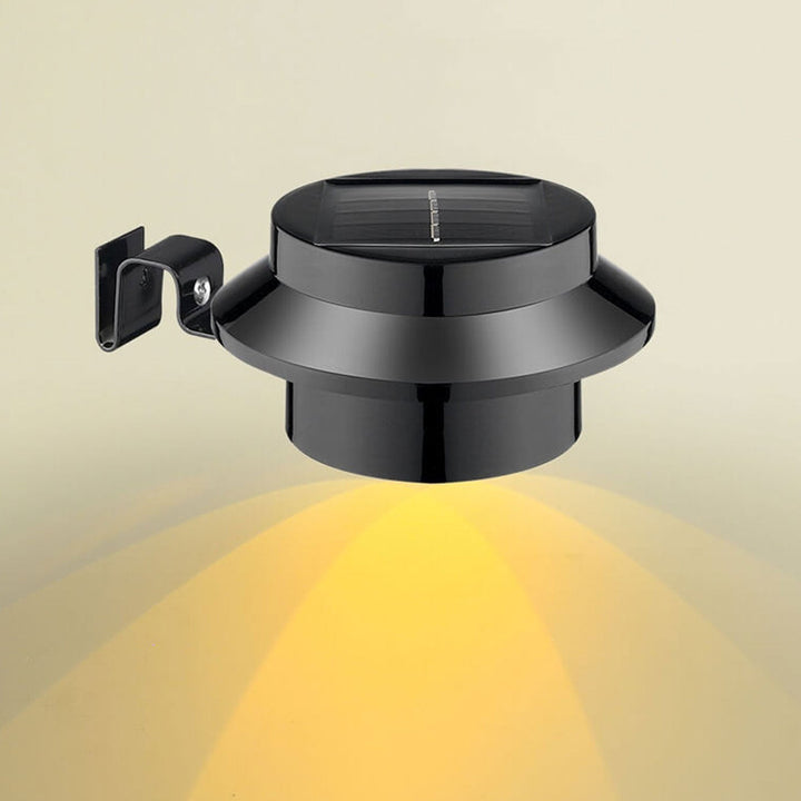 Solar Cylinder LED Utendørs Vanntett Gjerde Vegglampe | Luvikno