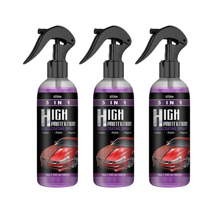 3 i 1 Høybeskyttende Bil Spray | Luvikno