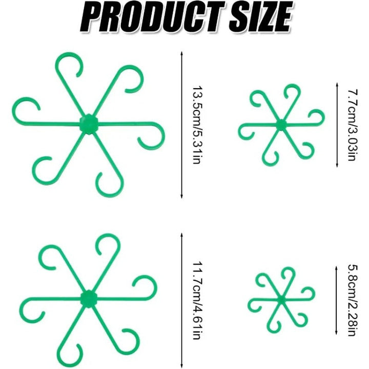 Justerbare Plantesupport Ringer Luvikno