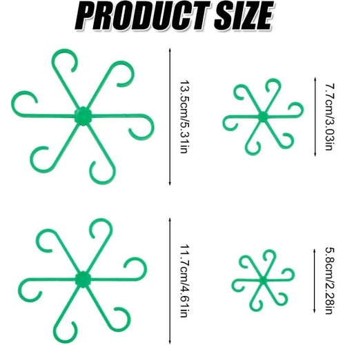 Justerbare Plantesupport Ringer Luvikno