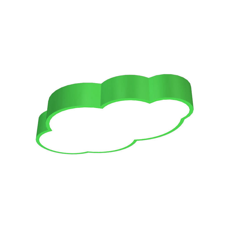 LED Sky Cloud Taklampe for Barnerom – Lekent Design i Rød/Gul/Luviknoa | Luvikno
