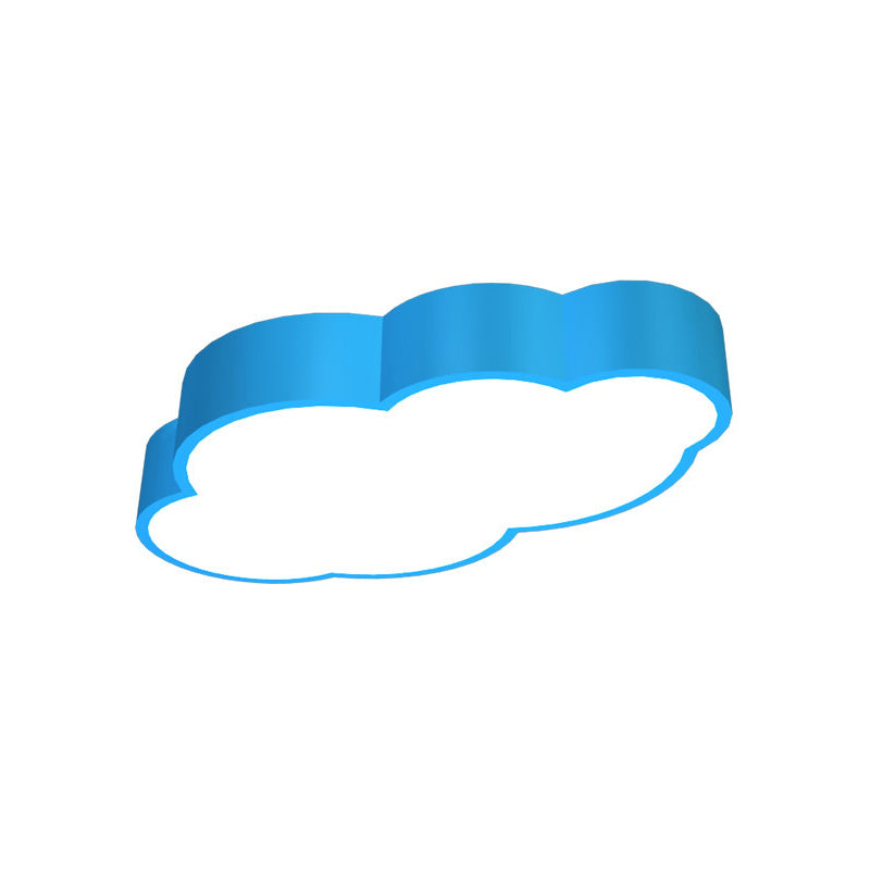 LED Sky Cloud Taklampe for Barnerom – Lekent Design i Rød/Gul/Luviknoa | Luvikno